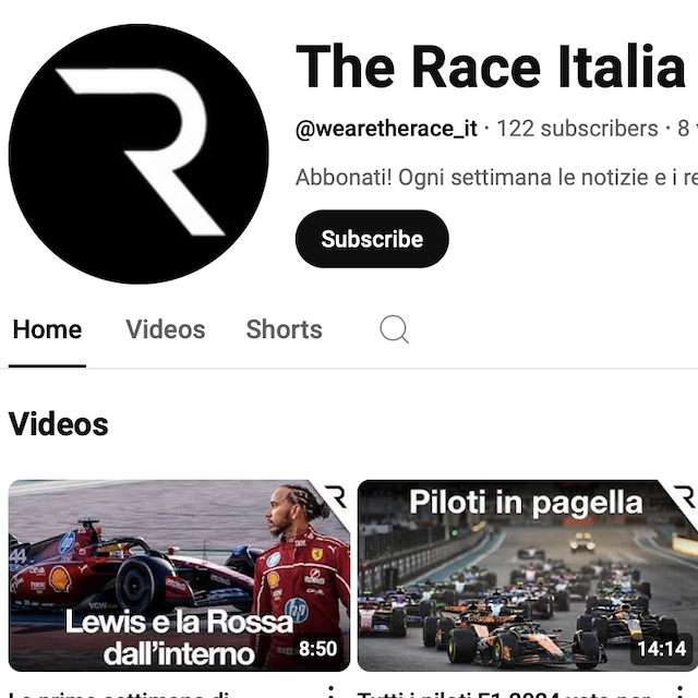 Motorsport channel The Race launches Italian version